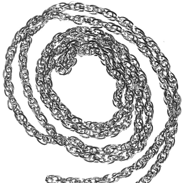 Řetízek z nerezové oceli, 3 mm (1 m)