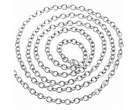 Řetízek z chirurgické oceli 316L, 6x4 mm (1 m)