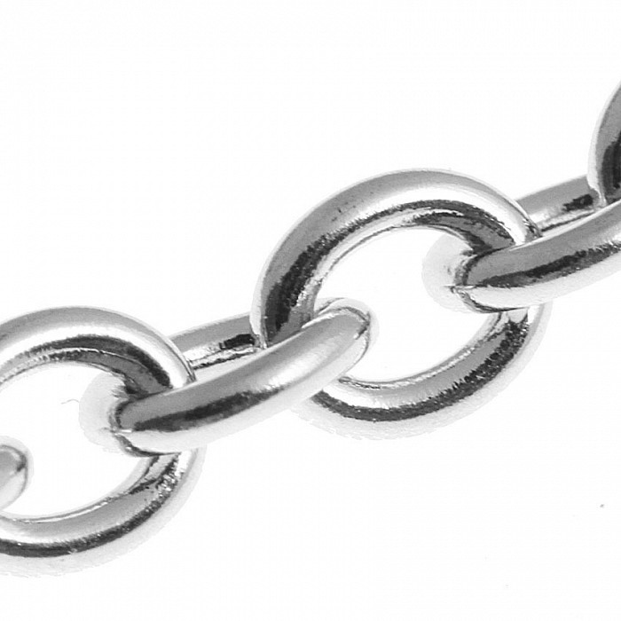 Řetízek z nerezové oceli, 8x6x1,2 mm (1 m)