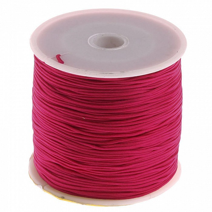 Nylonová šňůrka purpurová, 1 mm, cívka (90 m)