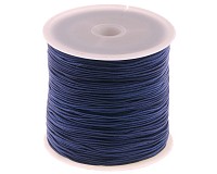 Nylonová šňůrka tmavě modrá, 1 mm (5m)