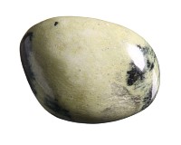 Serpentinit Chytha, tromlovaný minerál