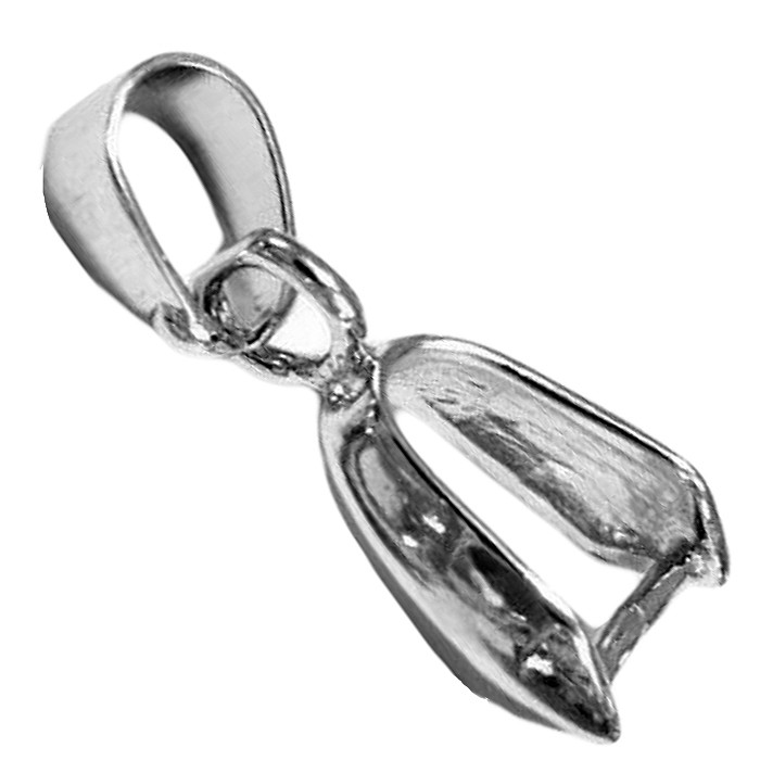 Šlupna dvojitá platinová, 5x21 mm (2 ks)