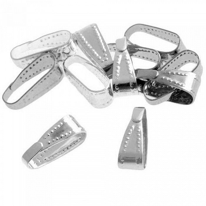 Šlupna stříbrná, 4x11 mm (10 ks)