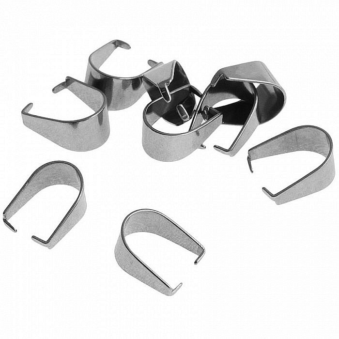 Šlupna z nerezové oceli, 8x4 mm (10 ks)