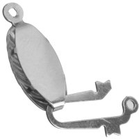 Záponka z nerezové oceli, 21,5x9 mm