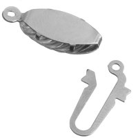 Záponka z nerezové oceli, 21,5x9 mm