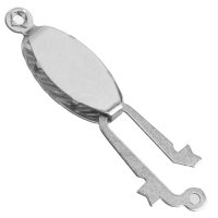 Záponka z nerezové oceli, 21,5x9 mm