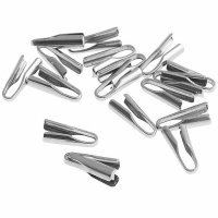 Koncovka z nerezové oceli, 6x2 mm (10 ks)