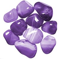 Achát fialový barvený M, 250 g