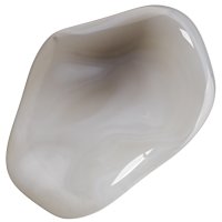 Achát šedý tromlovaný XL