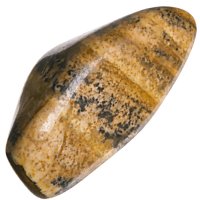 Jaspis obrázkový tromlovaný L