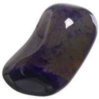 Achát tromlovaný barevný, M