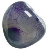 Achát tromlovaný barevný, M