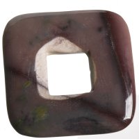 Jaspis mookait, donut 35  x 35 mm
