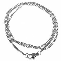 Řetízek z nerezové oceli, 1 mm (50 cm)