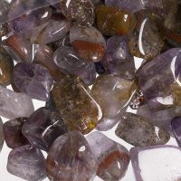 Ametyst s rutilem, 8-20 mm  (10 g)