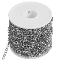 Řetízek z nerezové oceli, 4 mm (1 m)