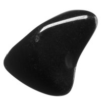 Obsidián černý tromlovaný, L