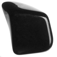 Obsidián černý tromlovaný, L