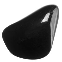 Obsidián černý tromlovaný, L