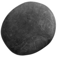 Lávový kámen, tromlovaná placička 41 mm