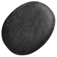 Lávový kámen, tromlovaná placička 41 mm