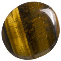 Tygří oko, tromlovaná placička 43 mm