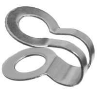 Koncovky z nerezové oceli, 10x6x4 mm (10 ks)