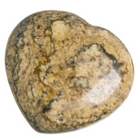 Jaspis obrázkový, srdce 30 mm