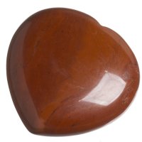 Jaspis červený, srdce 30 mm