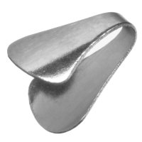 Koncovka z nerezové oceli, 8x5 mm (4 ks)