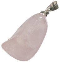 Růženín tromlovaný S, přívěsek s očkem