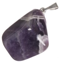 Ametyst, přívěsek s očkem