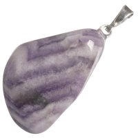 Ametyst, přívěsek s očkem