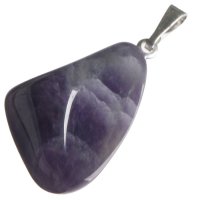 Ametyst, přívěsek s očkem