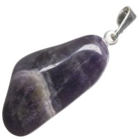 Ametyst, přívěsek s očkem