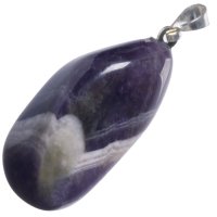 Ametyst, přívěsek s očkem