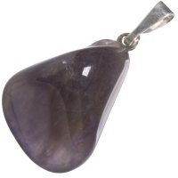 Ametyst, přívěsek s očkem