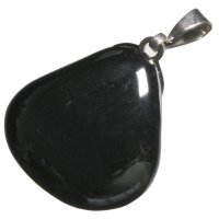 Hematit, přívěsek s očkem