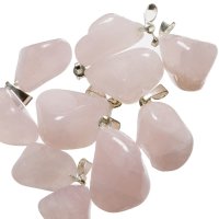 Růženín, přívěsky s očkem 10 ks