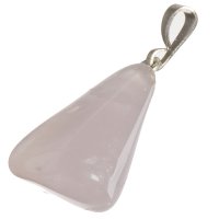 Růženín tromlovaný S, přívěsek s očkem