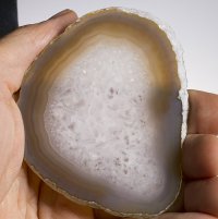 Achátový plátek 2A; 93x73 mm