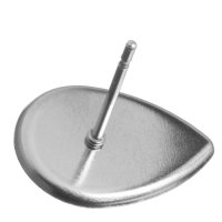 Puzeta s lůžkem z nerezové oceli, 14x10 mm (2ks)