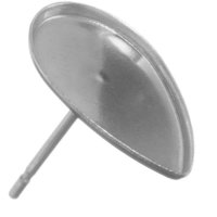 Puzeta s lůžkem z nerezové oceli, 14x10 mm (2ks)