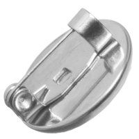 Nerezový brožový můstek s lůžkem, 14 mm (2 ks)