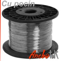 Pocínovaný drát měděný 0,8 mm, cívka 14,993 kg