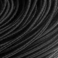 Pruženka černá oválná, 5x2 mm (1 m)