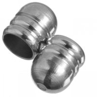 Koncovka kaplík z nerezové oceli, 7x6 mm (4 ks)