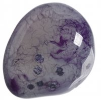 Achát tromlovaný barevný, M